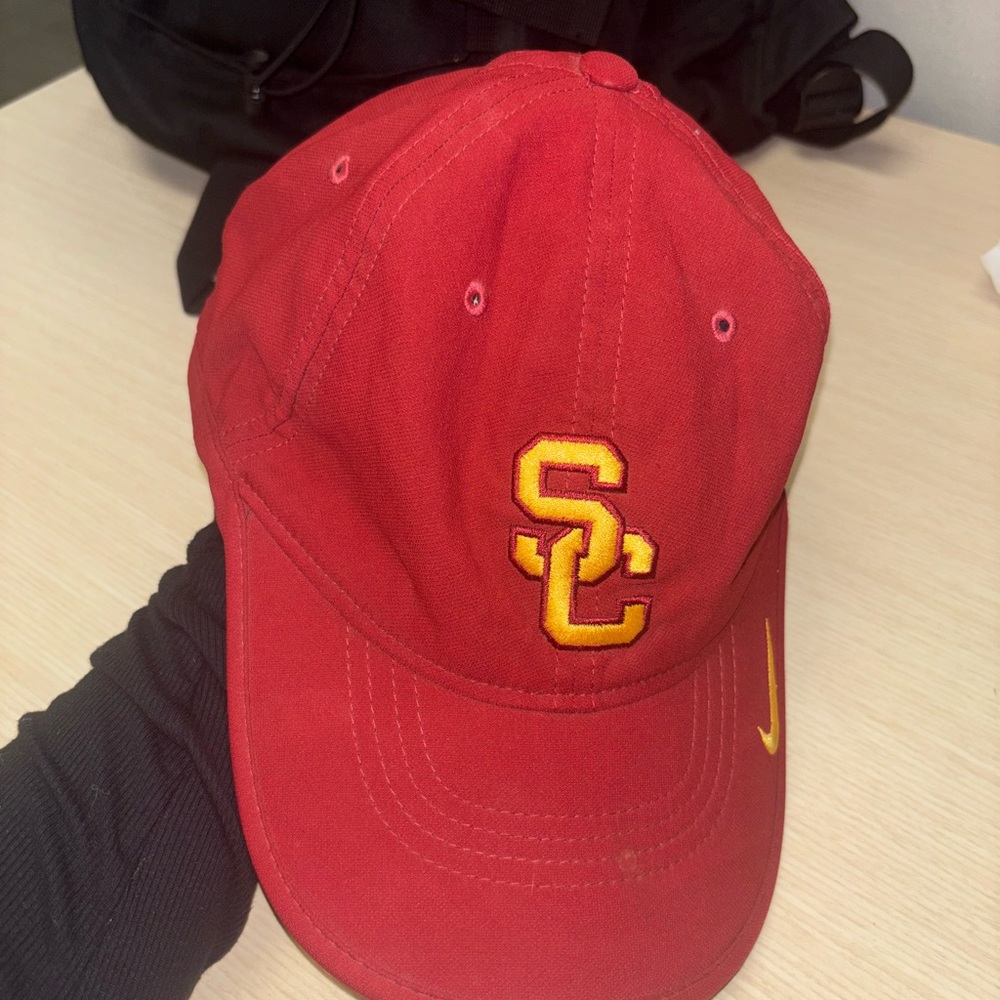 Nike Red and Yellow Women's Hat